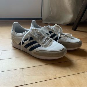 Adidas White Black Sneakers